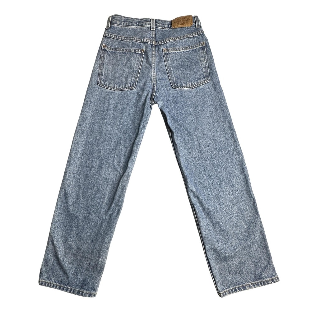Vintage Old Navy Jeans Womens 12 Blue High Rise Straight Medium Wash Denim 2000s